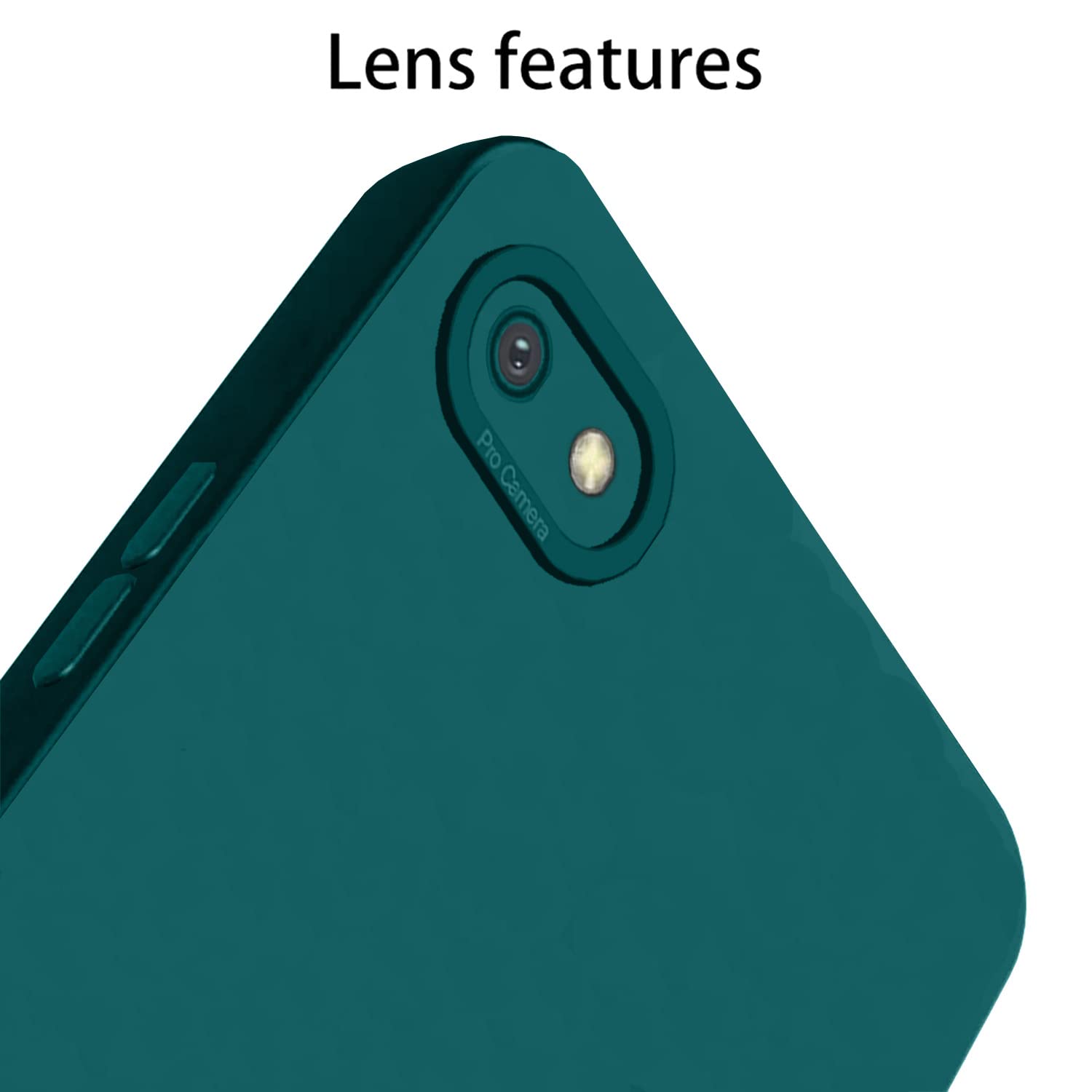 Pikkme Mi Redmi 6A Liquid Siliconee Back Cover | Green