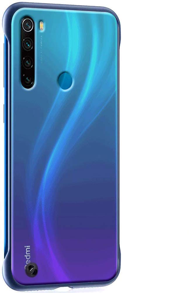 Redmi Note 8 phone cover in blue by Pikkme