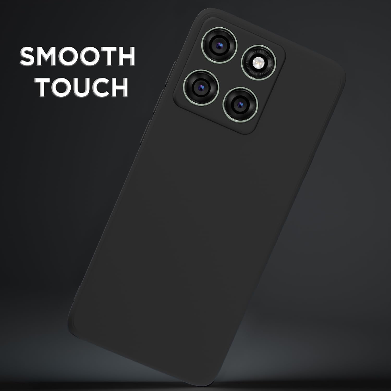 Black Matte phone cover for Moto Edge 60 Pro 5G – Pikkme – photo 7