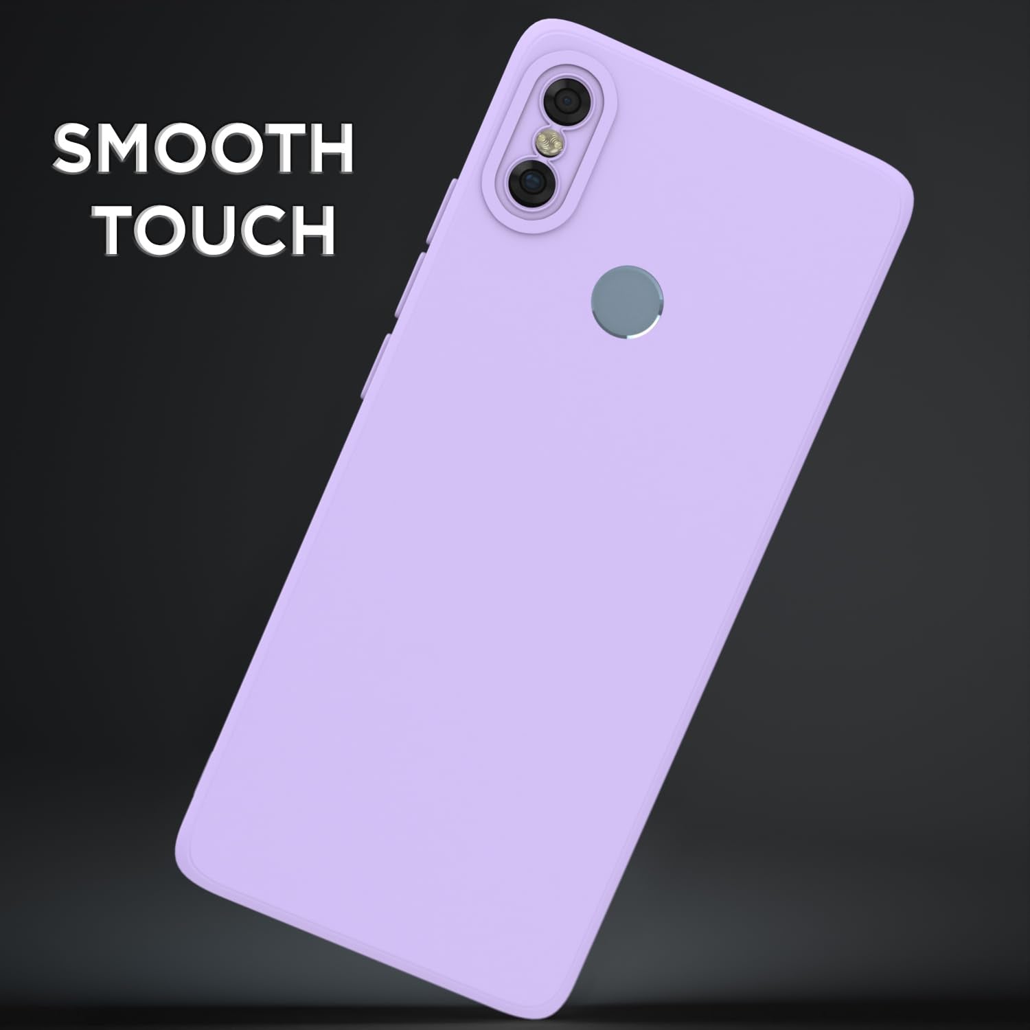 Pikkme Redmi Note 5 Pro Liquid Silicone Back Cover | Purple