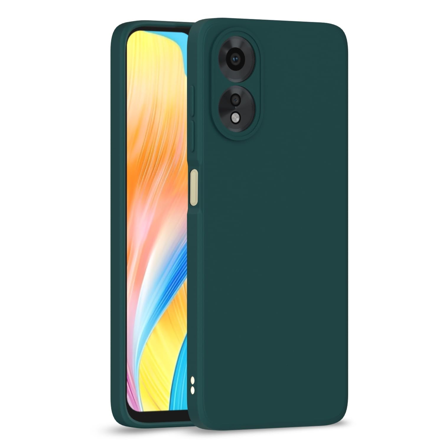 Green phone cover for Oppo A38/A18 4G – Pikkme