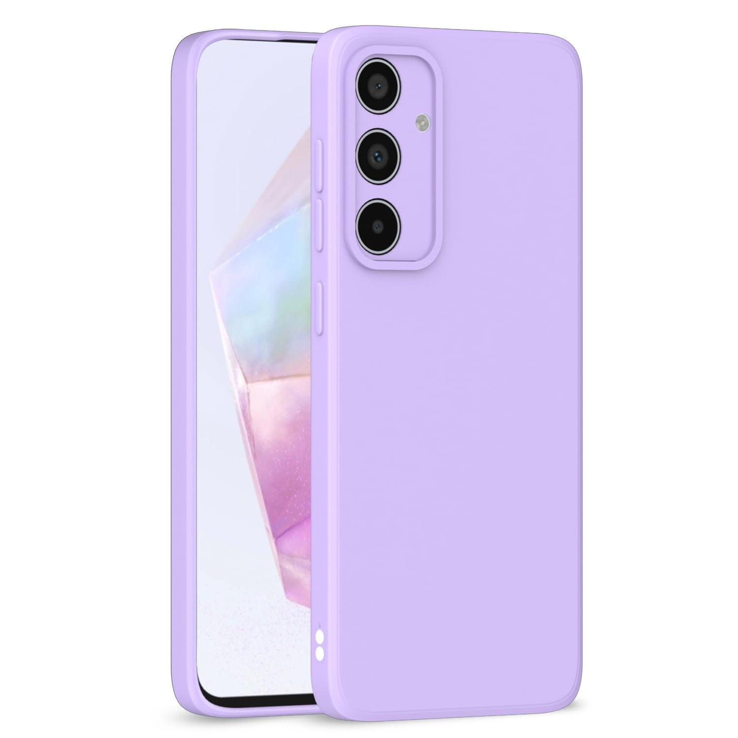 Pikkme Samsung A35 5G purple back cover
