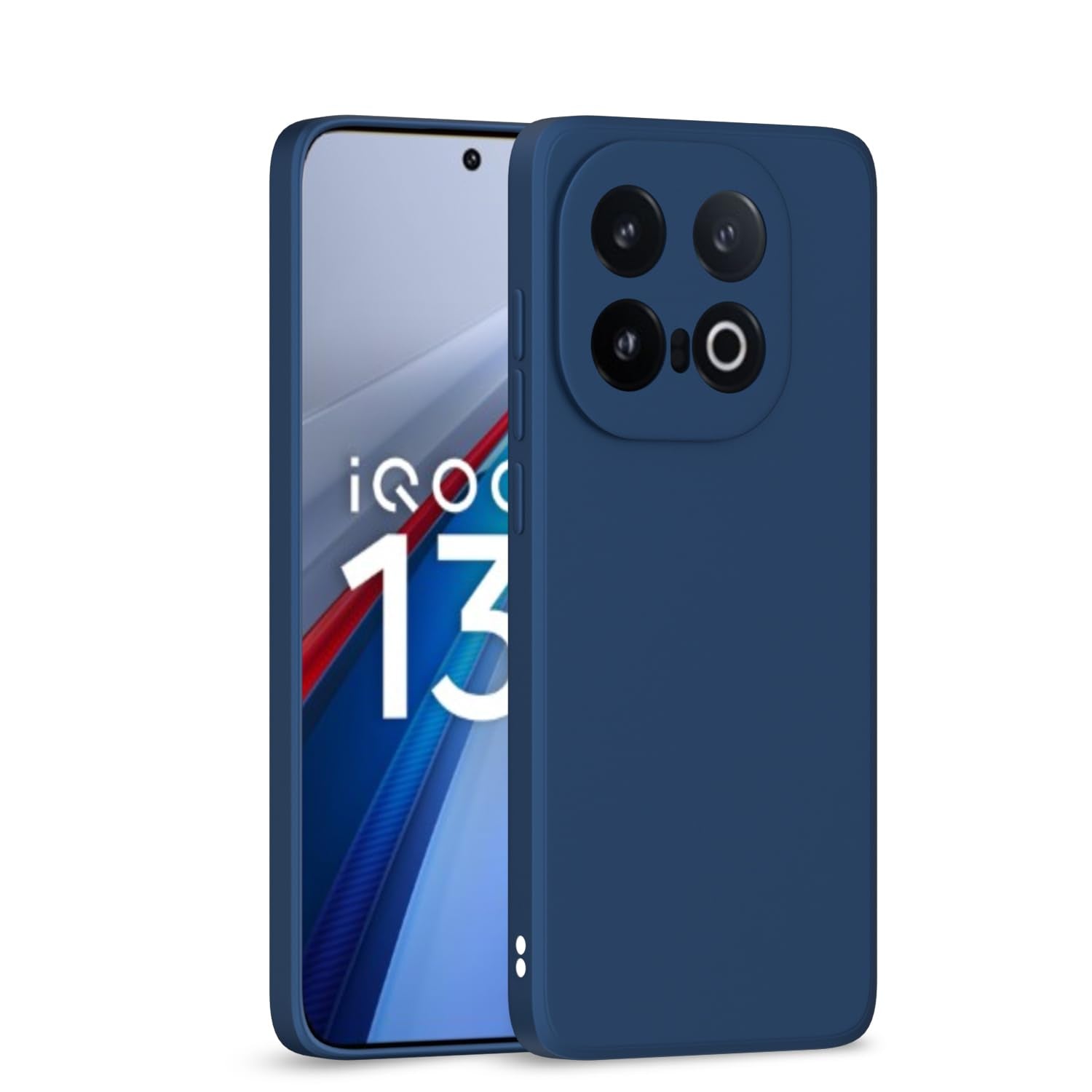 Pikkme iQOO 13 5G blue mobile back cover