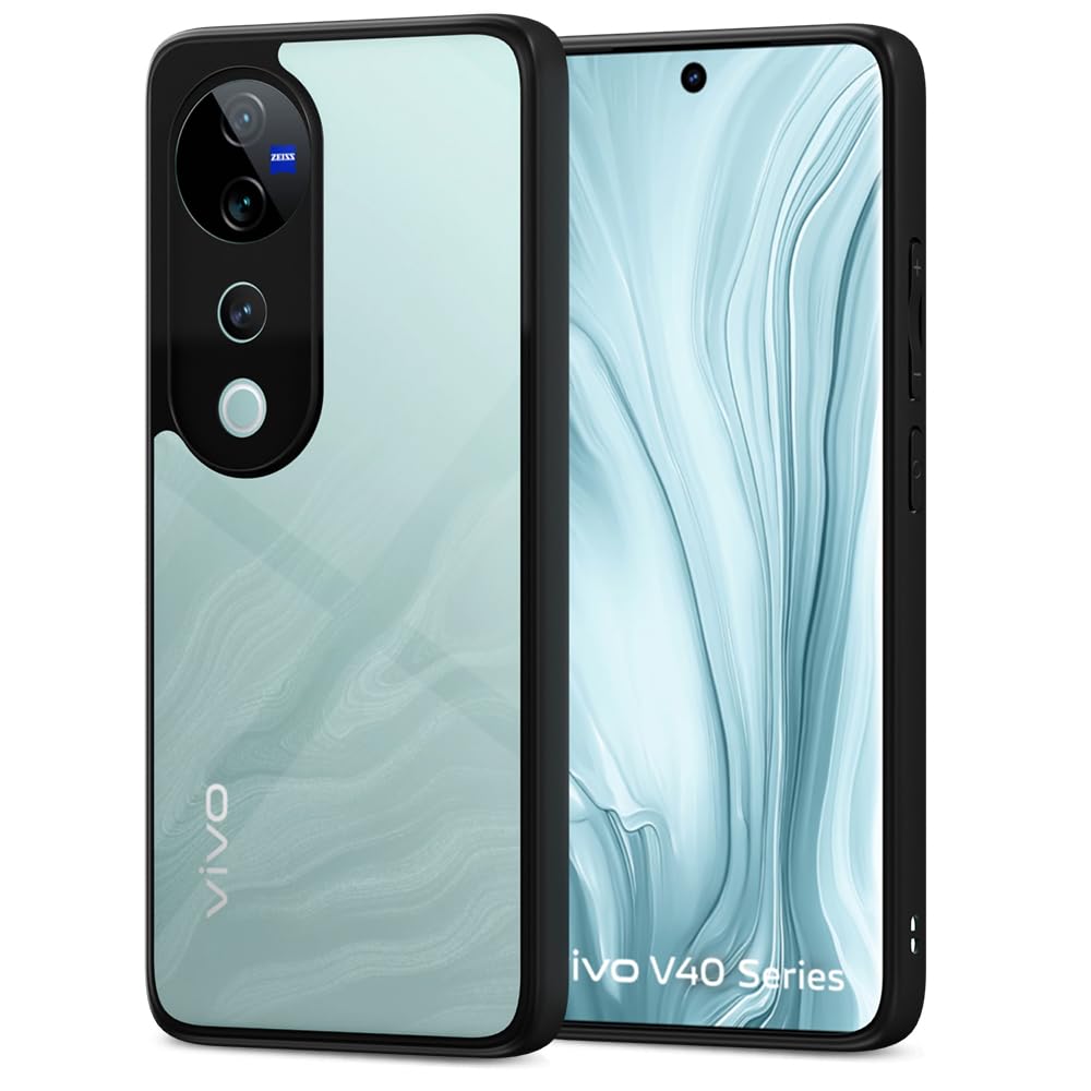 Pikkme Vivo V40/V40 Pro/T3 Ultra 5G Hybrid black mobile cover