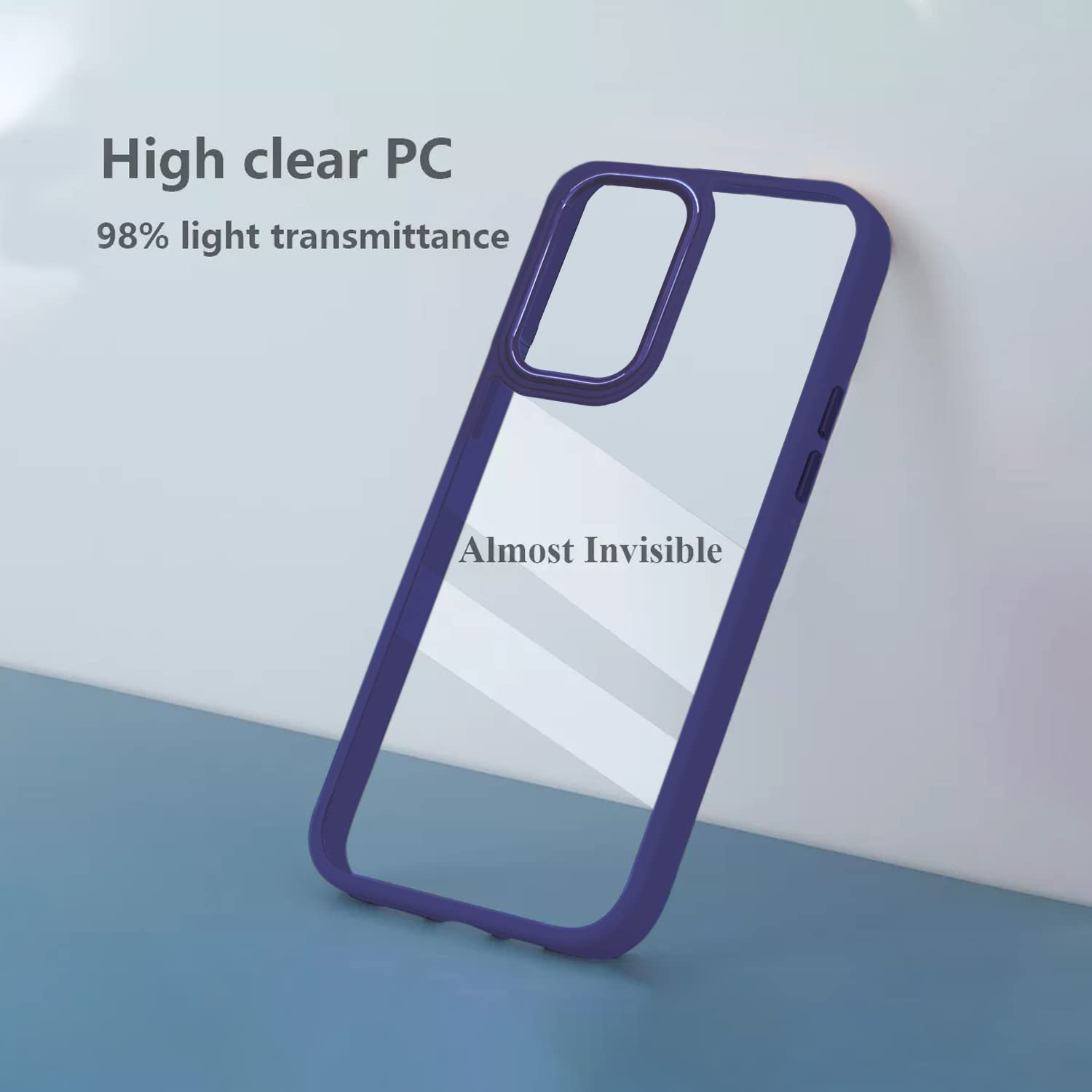 Pikkme Oppo Reno 7 Pro 5G Oppo Reno 7 Pro 5G Chrome Metal Ring Back Cover (Purple)
