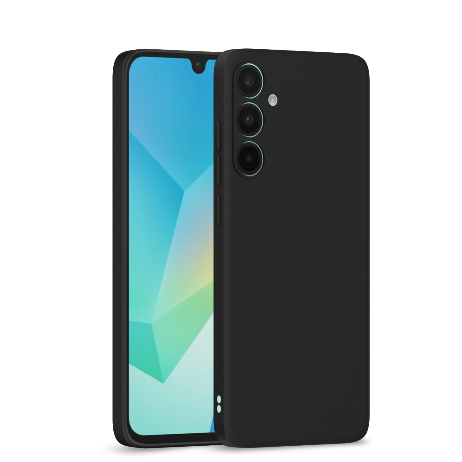 Black Matte mobile back cover for Samsung A56 5G – Pikkme