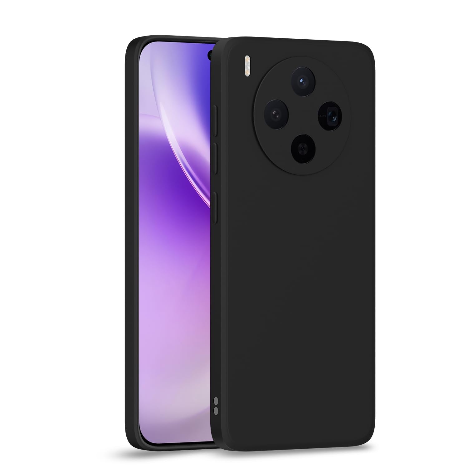 Pikkme Vivo X300 5G black mobile back cover