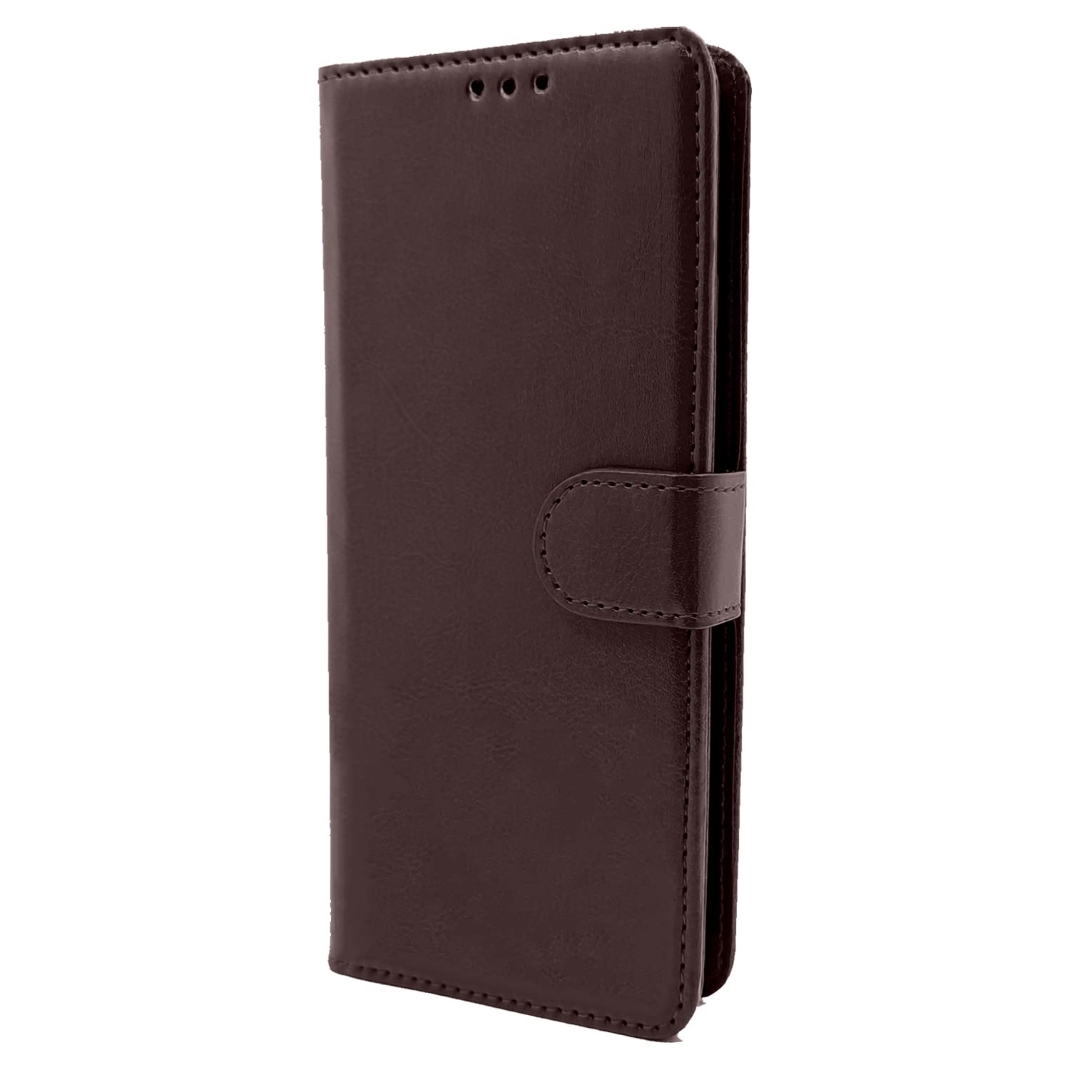 Pikkme Galaxy J5 Prime Vintage Flip Cover (Coffee)