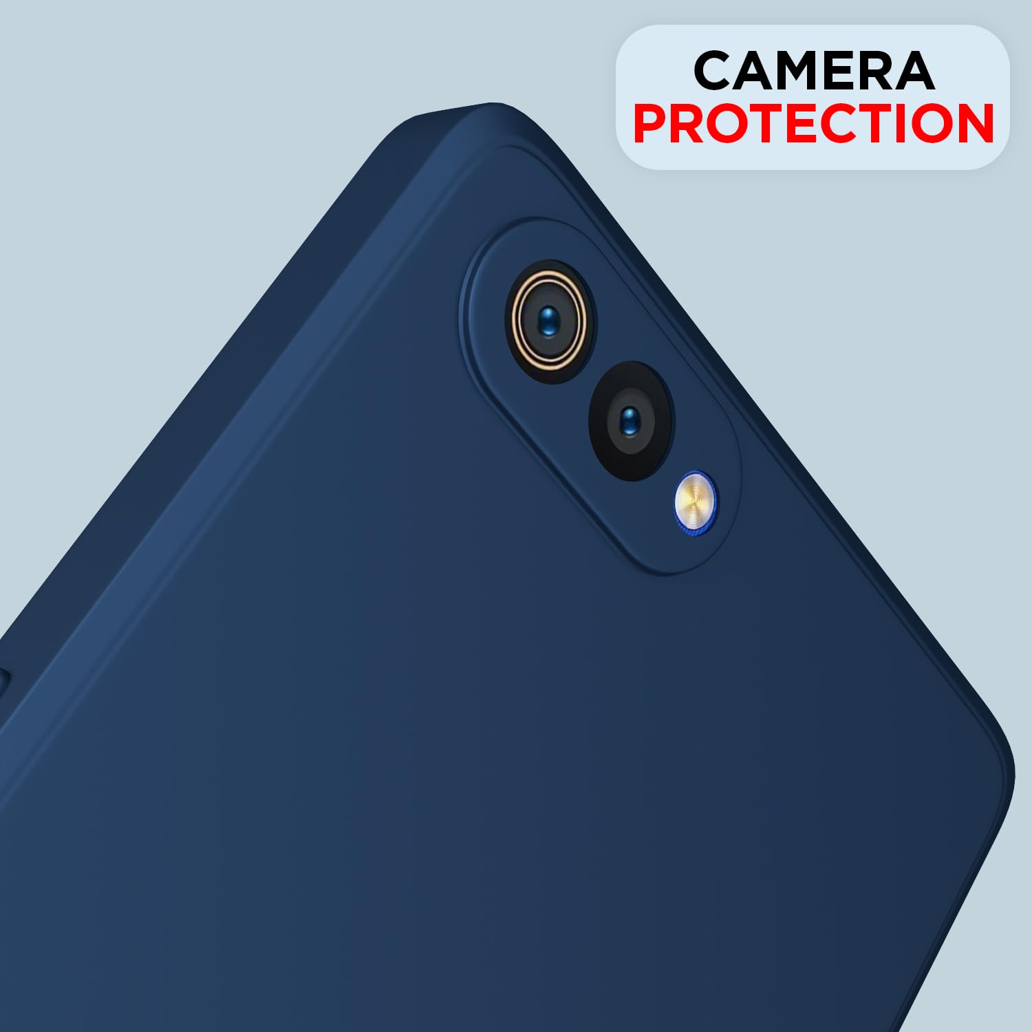 Pikkme Realme C2 blue mobile back cover – photo 5