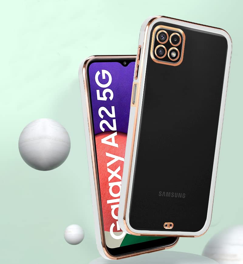 Pikkme white Chrome mobile cover for Samsung A22/F42 5G – photo 6