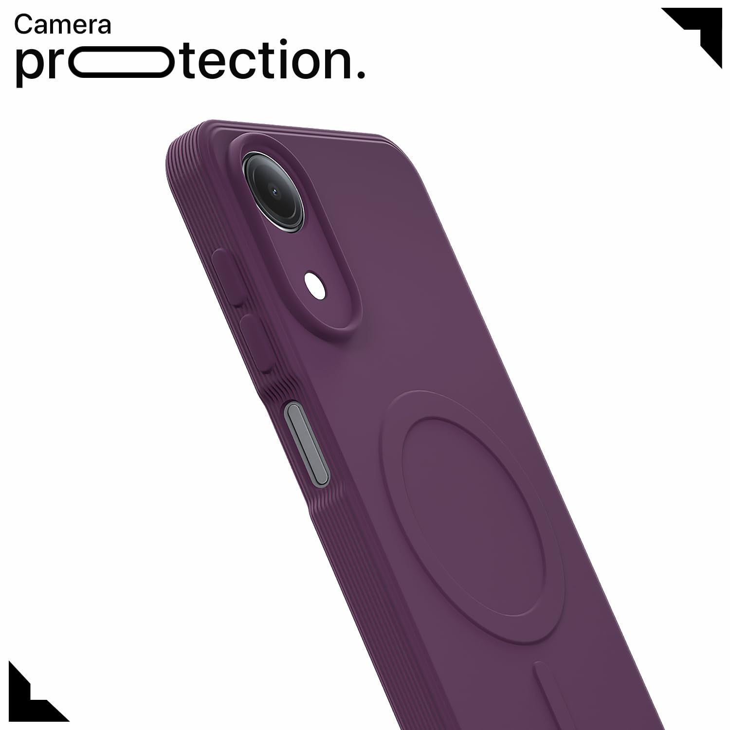 Pikkme Vivo T5e MagSafe purple mobile back cover – photo 5