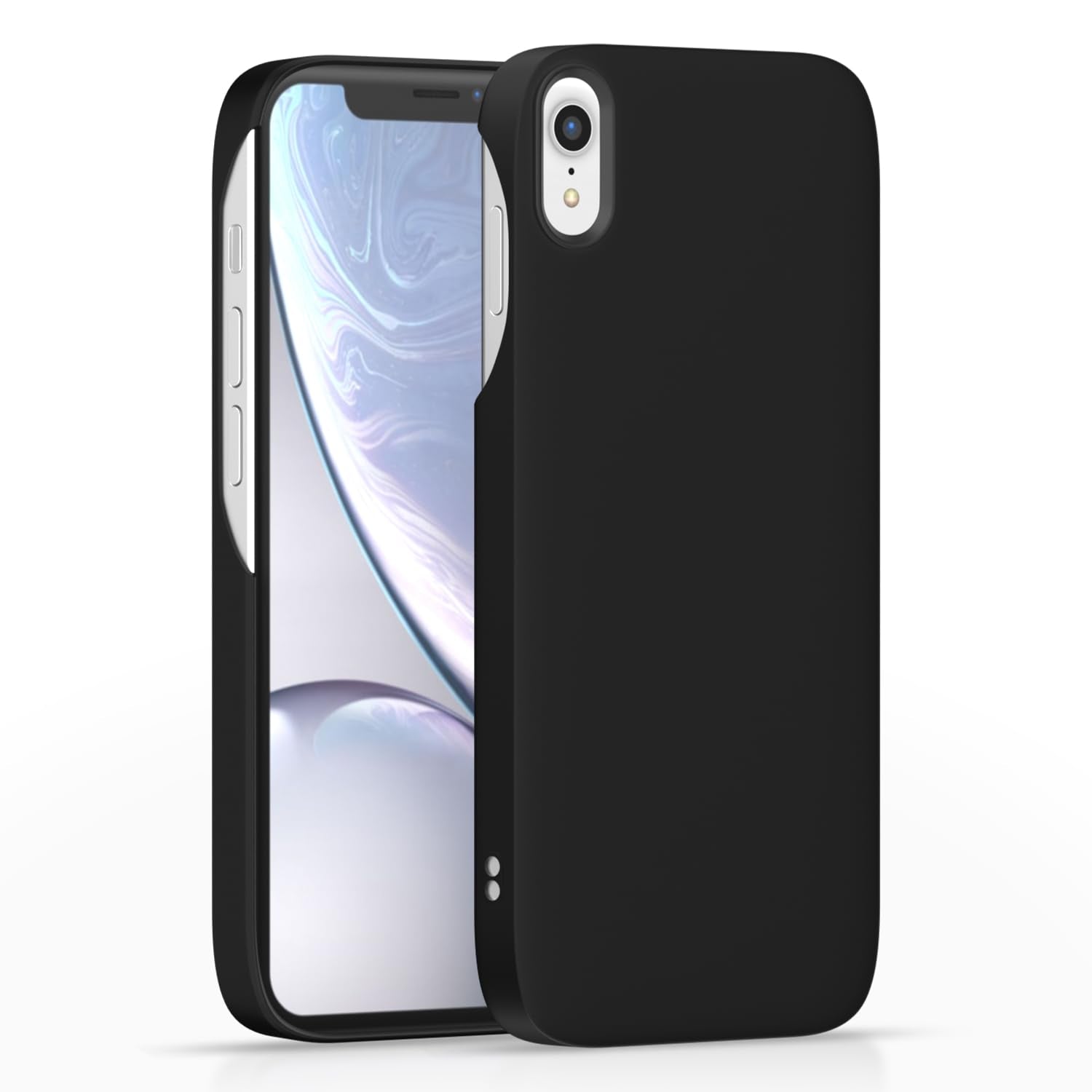 iPhone XR SideCut Back Cover - Black