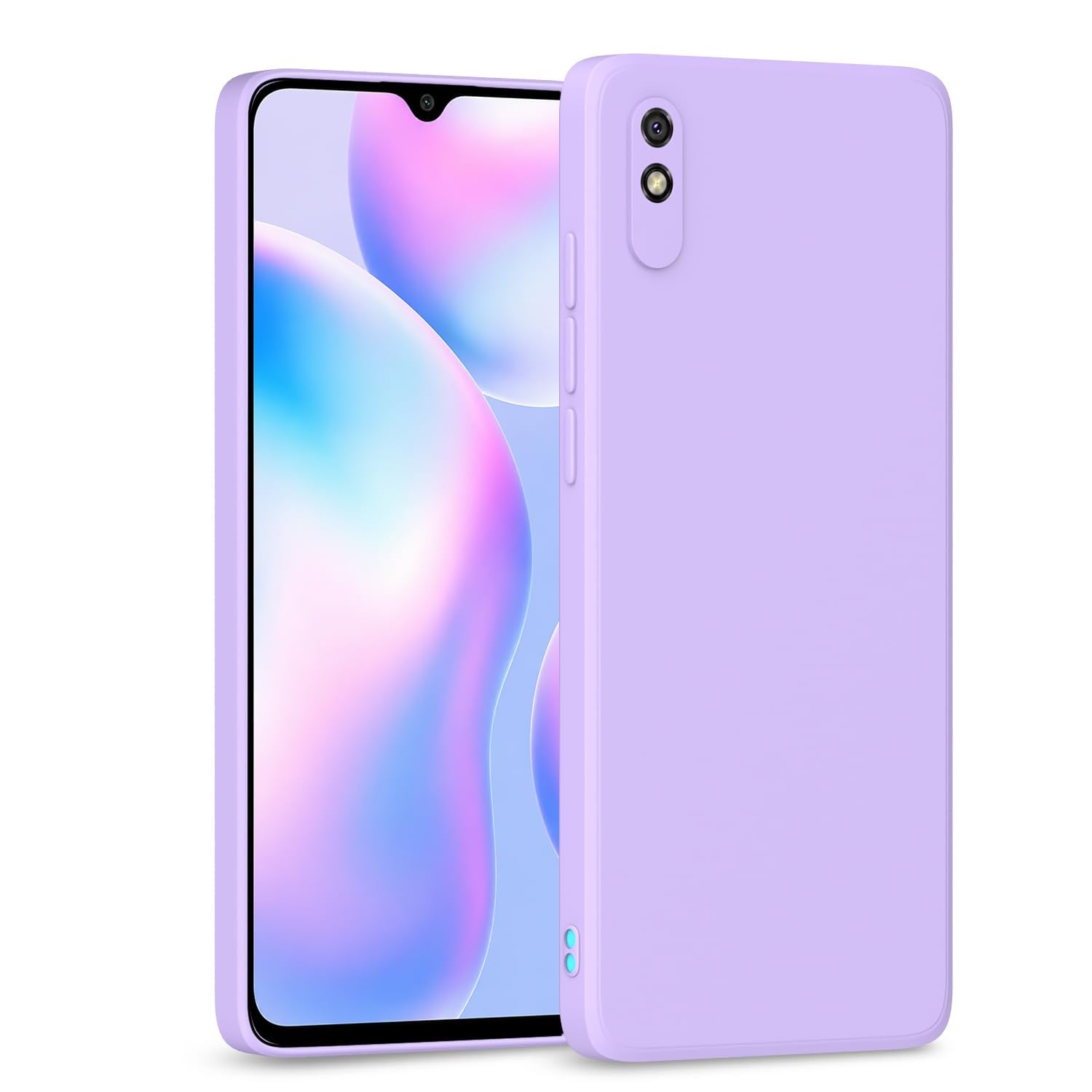 Purple Matte mobile back cover for Redmi 9A – Pikkme