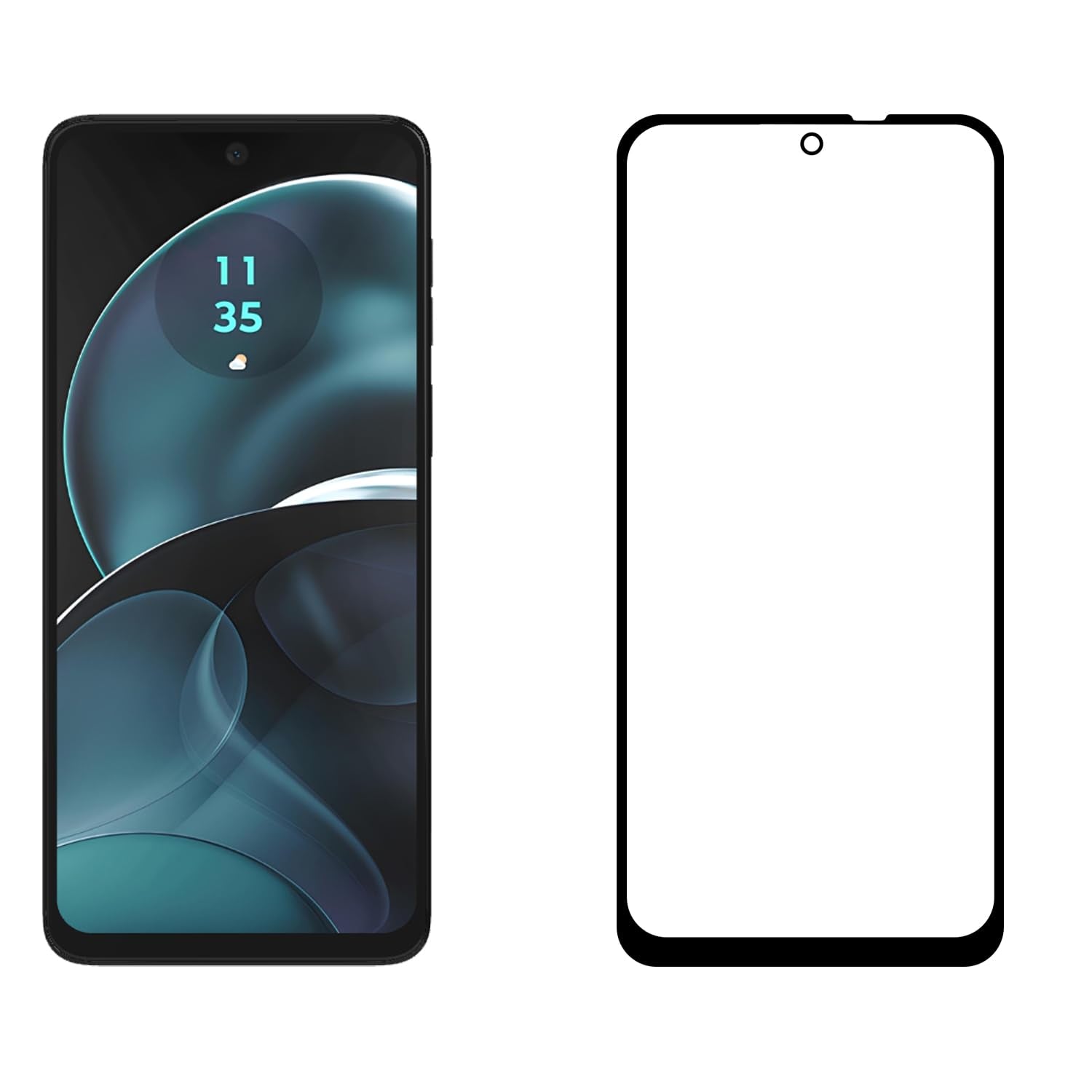 Moto G54/G62/G73 5G tempered glass screen guard by Pikkme – photo 4
