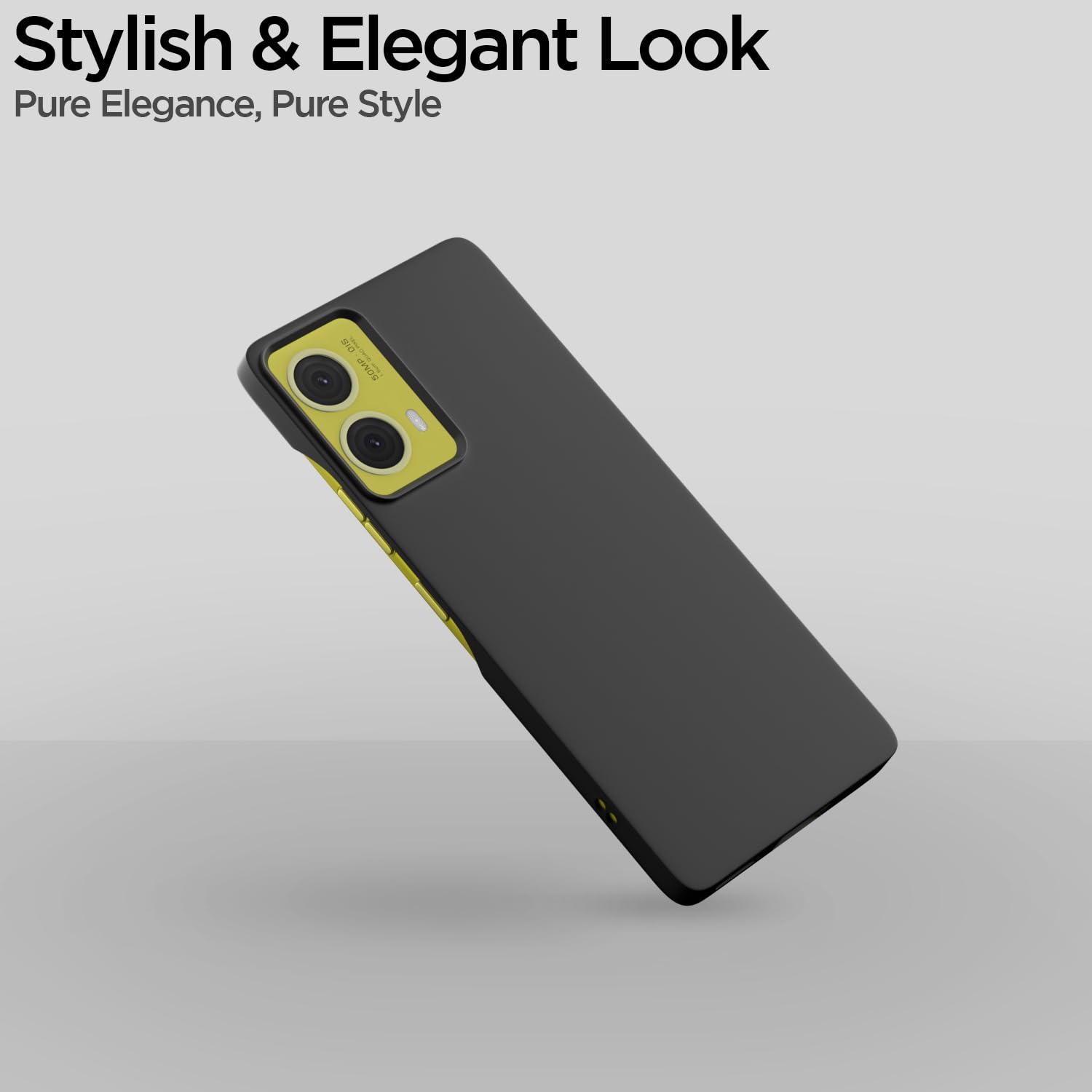 Pikkme Moto G85 5G SideCut black back cover – photo 2