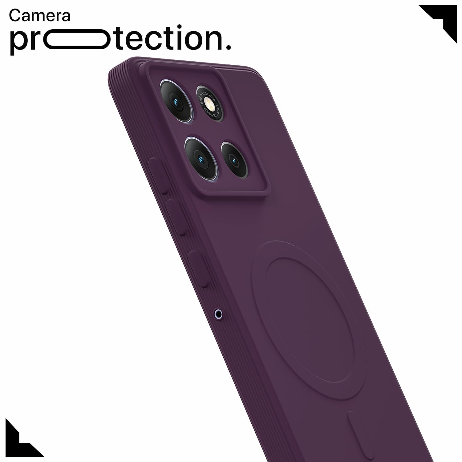 Pikkme purple MagSafe mobile back cover for Moto G86 Power 5G – photo 5