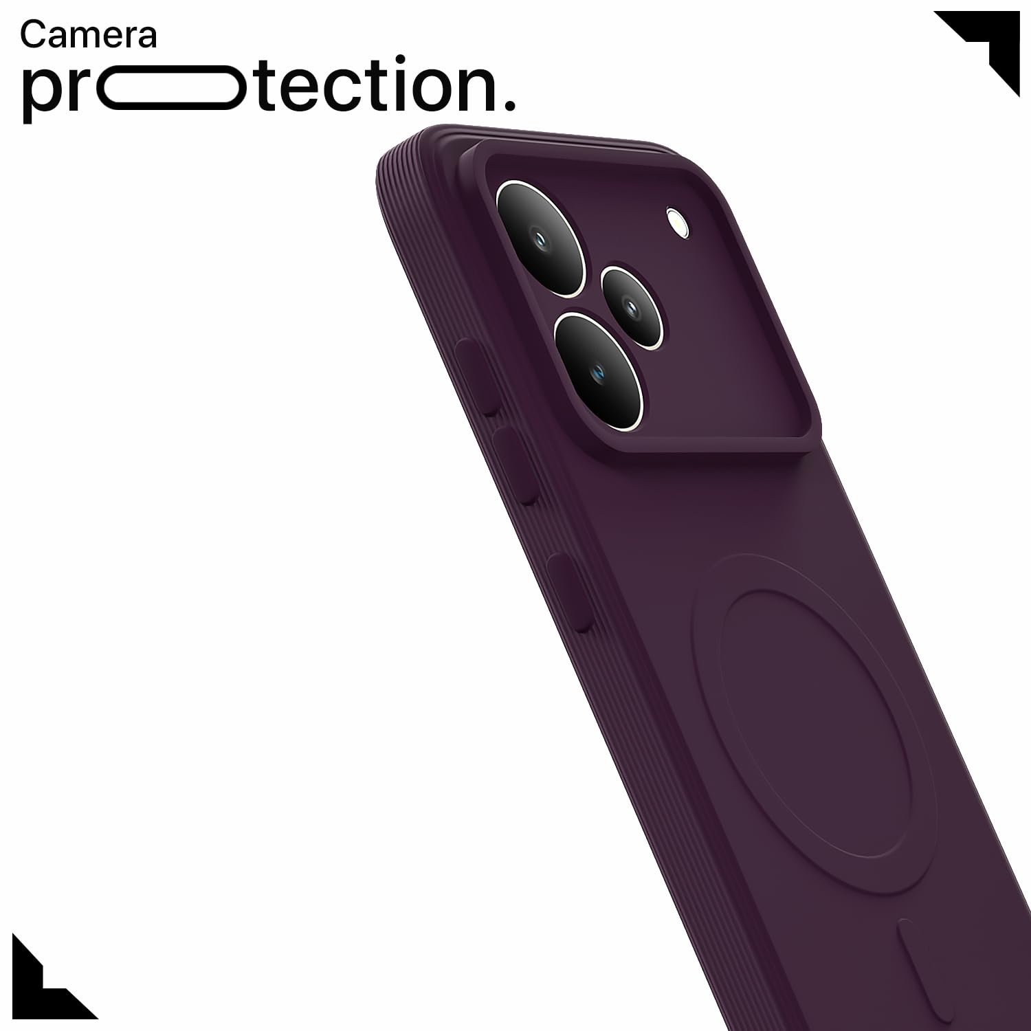 Pikkme Realme P4 Pro 5G MagSafe purple mobile back cover – photo 5