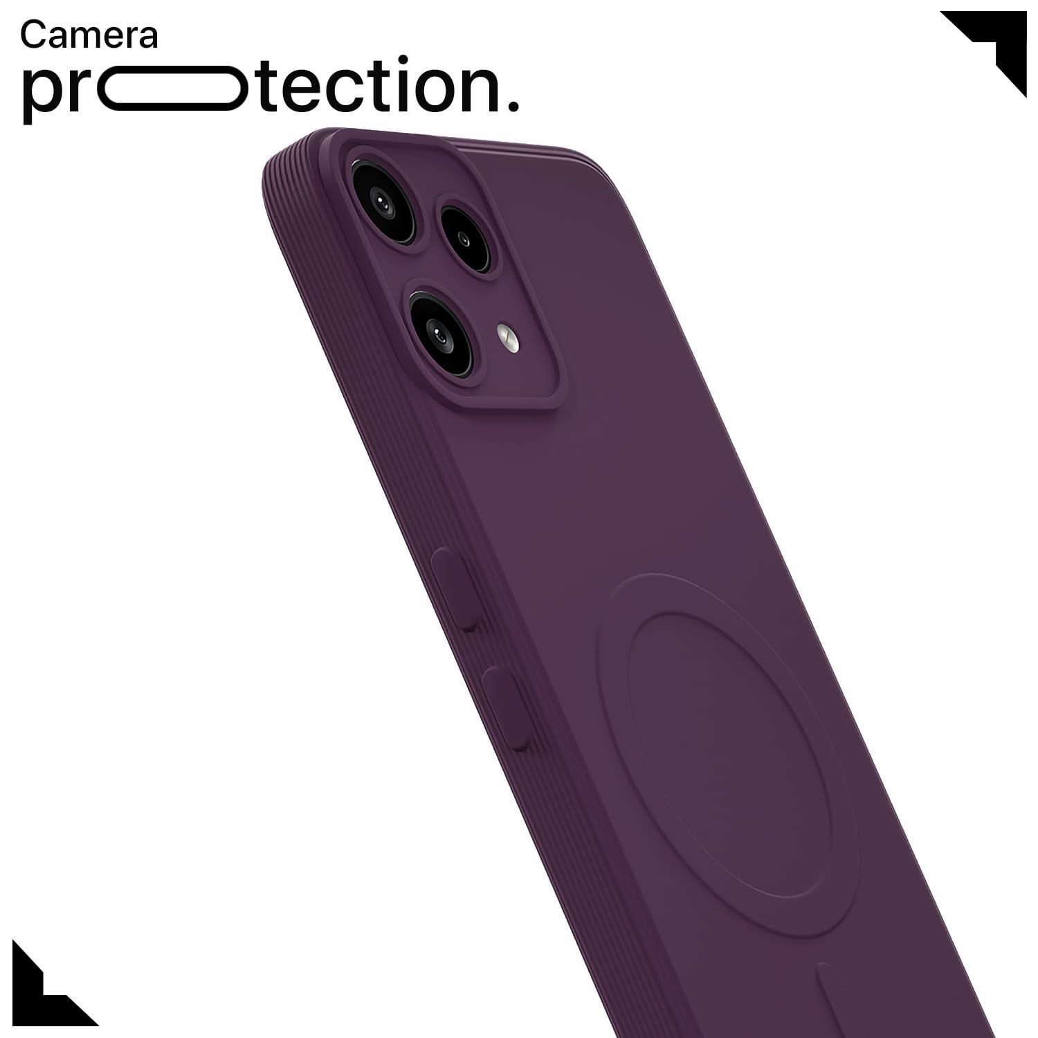 Purple MagSafe back cover for Nothing Phone 3a Lite 5G – Pikkme – photo 5