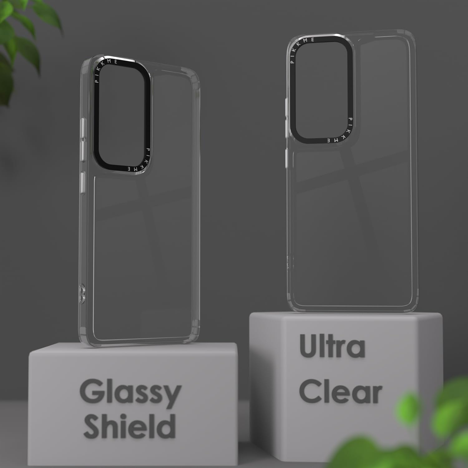 Pikkme Oppo Reno 12 5g Transring Back Cover (Transparent)