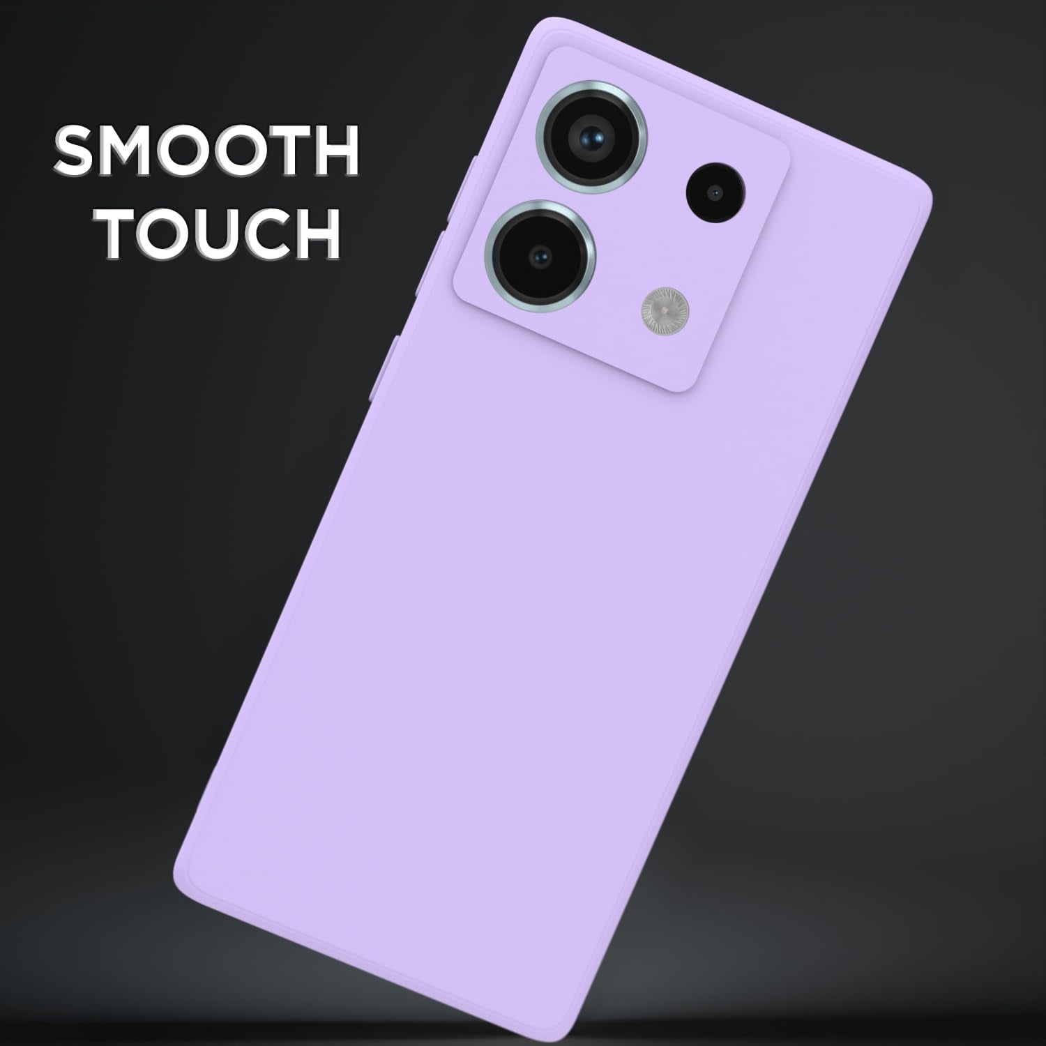 Pikkme Redmi Note 13 Pro 5G Matte purple mobile back cover – photo 2