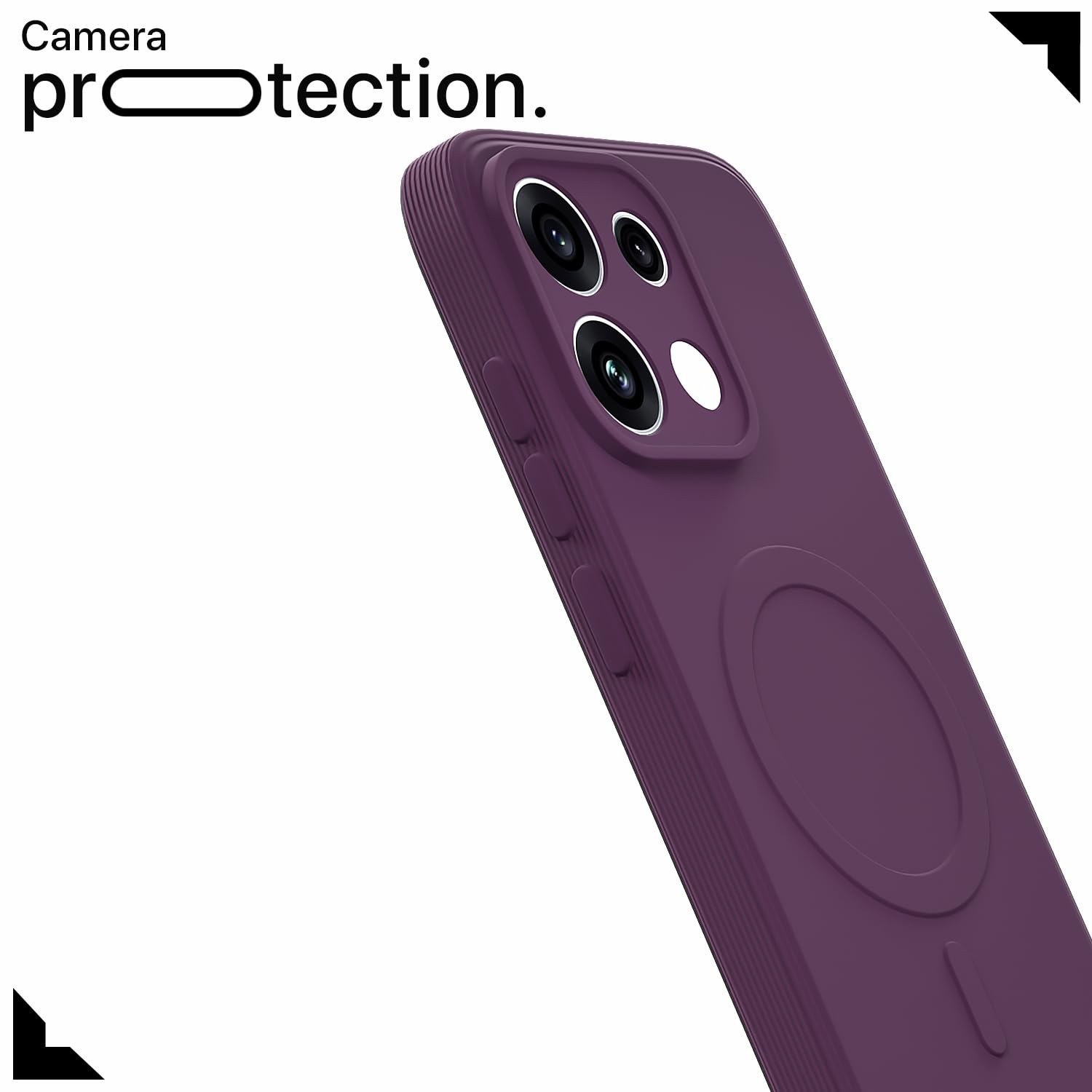 Pikkme Oppo Reno 16c 5G purple mobile back cover – photo 5