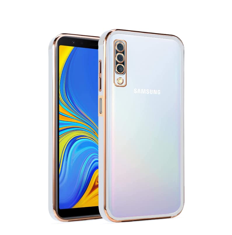 White phone cover for Samsung A7 2018 – Pikkme