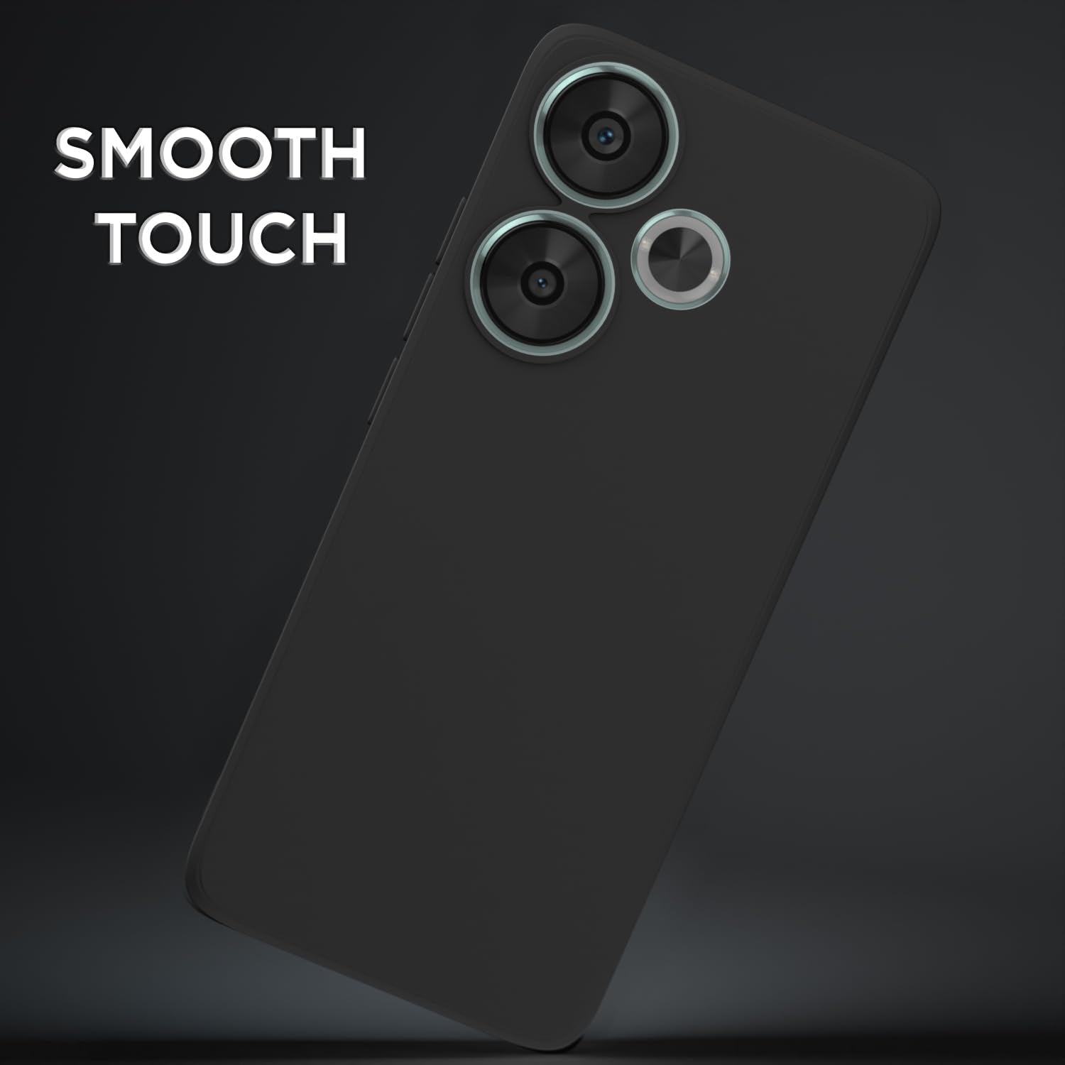 Black back cover for Poco F6 5G – Pikkme – photo 2