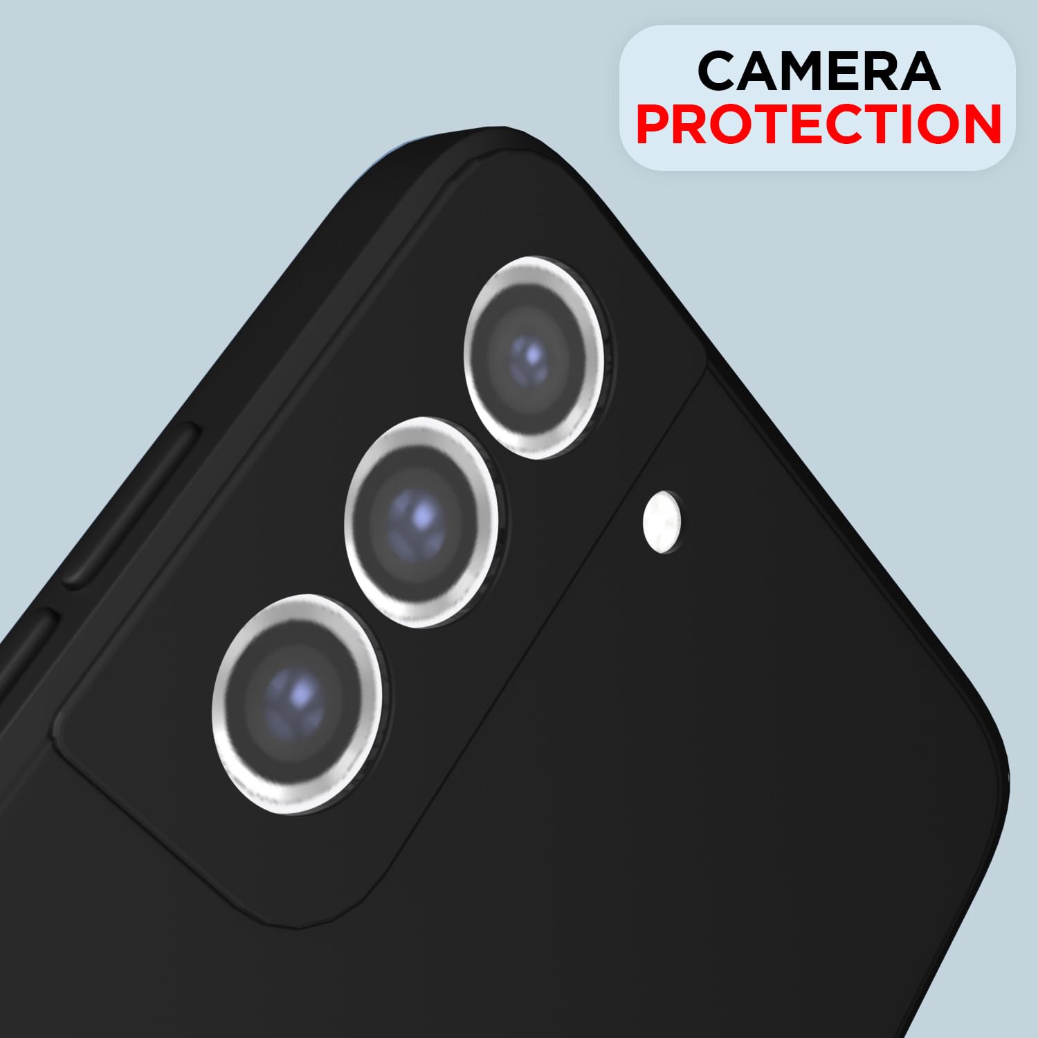 Samsung S21 FE 5G back cover in black by Pikkme – photo 5
