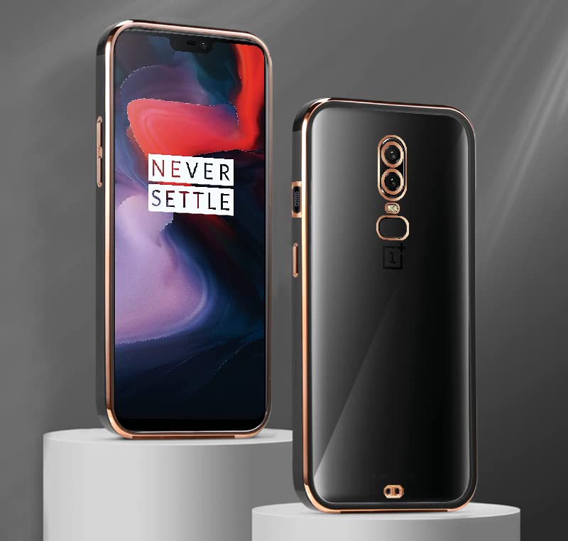 OnePlus 6 Chrome back cover in black by Pikkme – photo 5