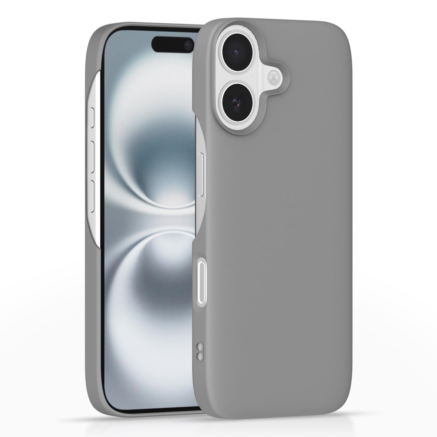 iPhone 16 Plus SideCut Back Cover - Grey