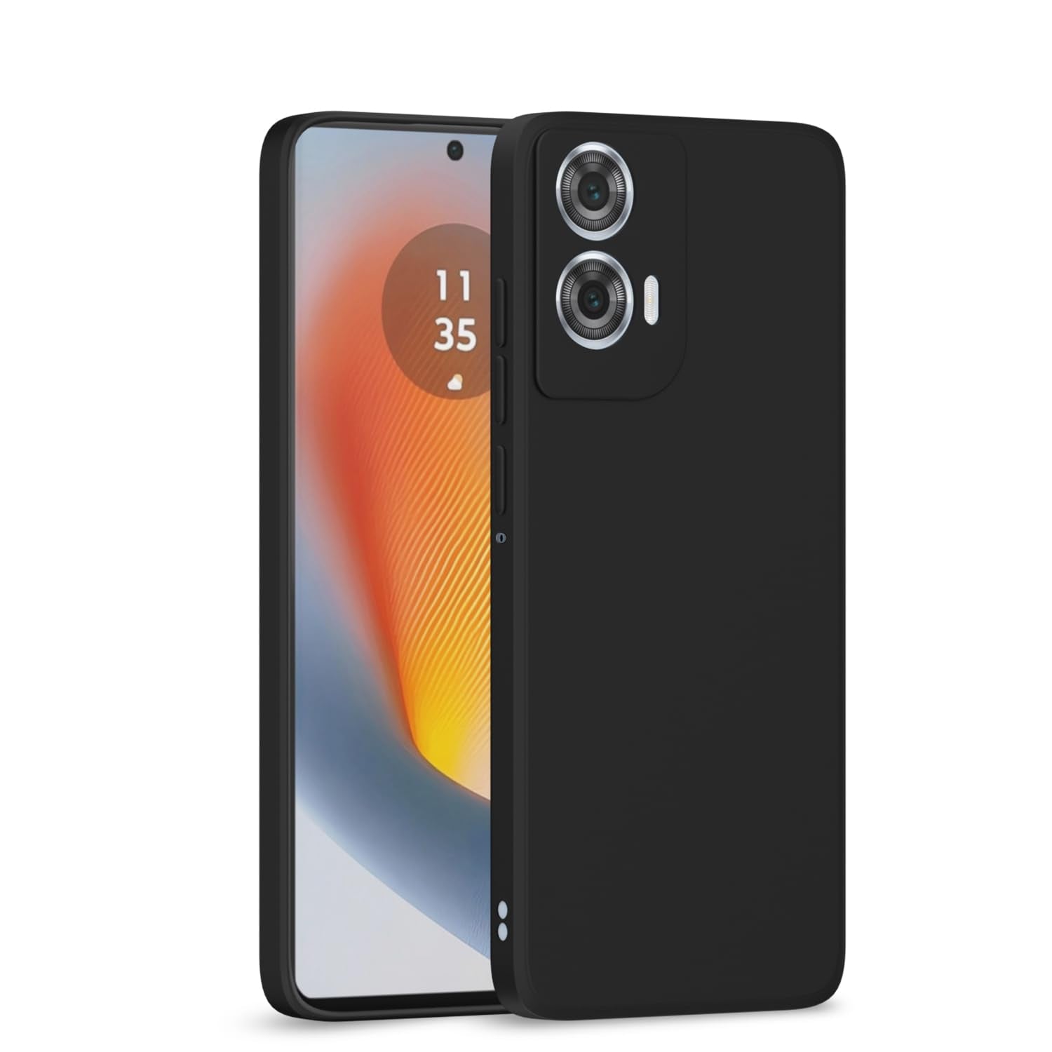 Pikkme Moto Edge 50 Fusion/G96 5G black back cover