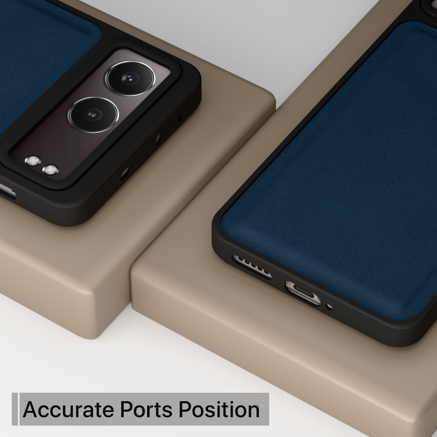 Pikkme OnePlus Nord 4 5G Premium Super Soft-Touch Leatherback Case (Blue)