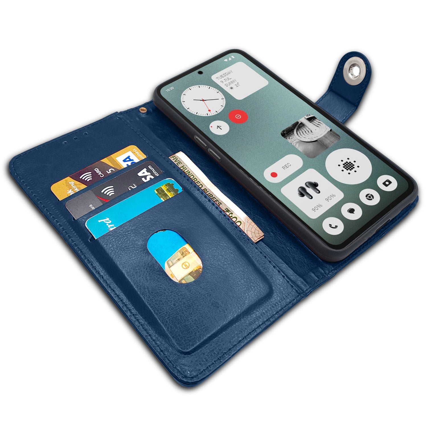 CMF Phone 1 flip case in blue by Pikkme – photo 5