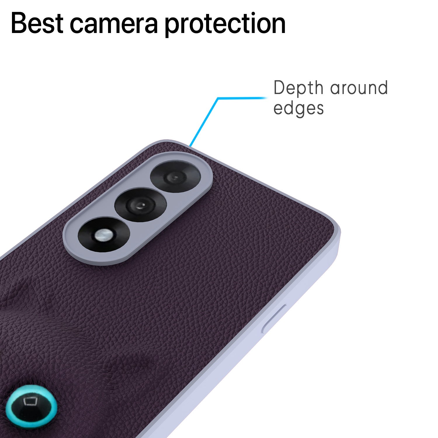 Pikkme Samsung Galaxy M56 5G kitty Back Cover (Purple)