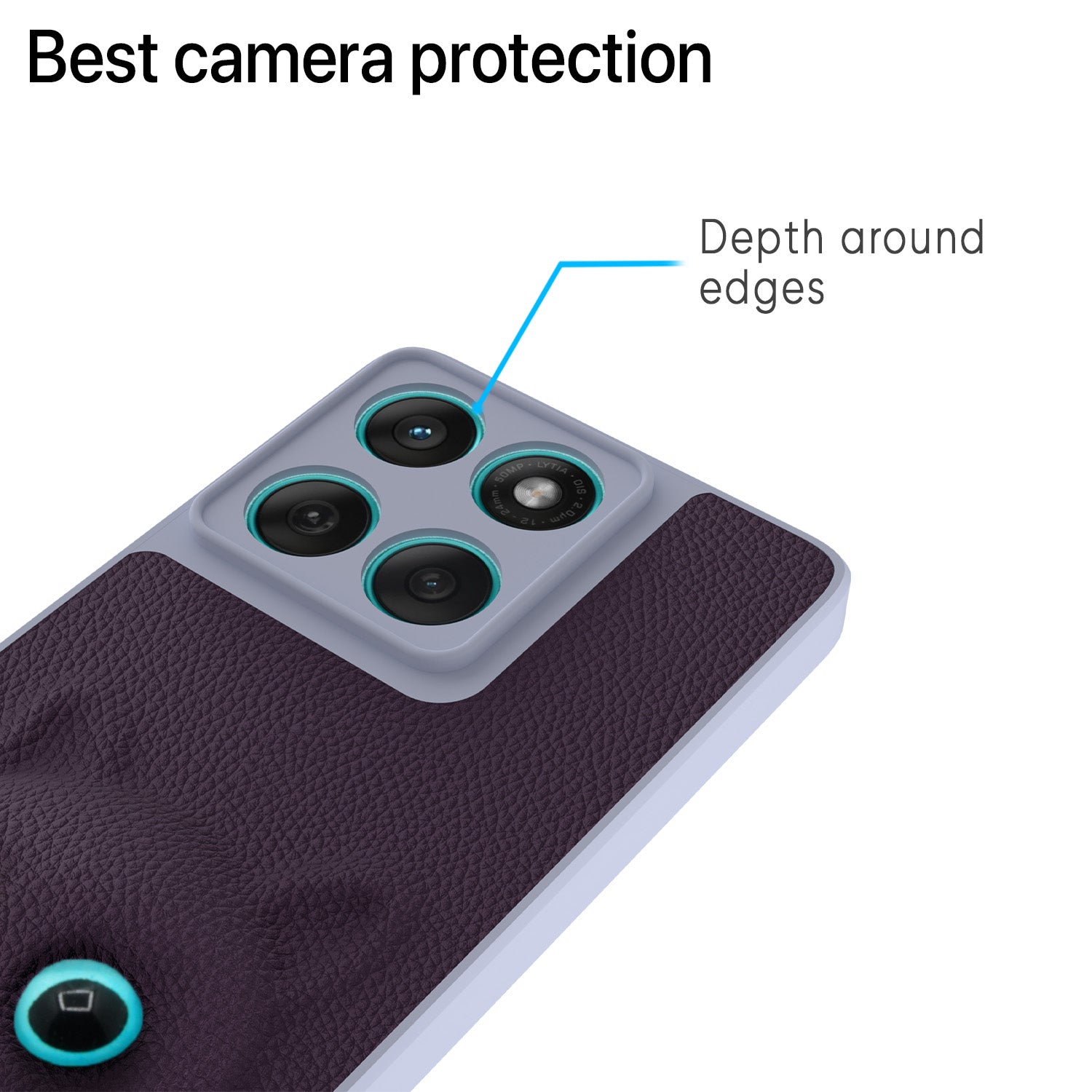 Pikkme Motorola Moto Edge 60 Fusion 5G Kitty Back Cover (Purple)