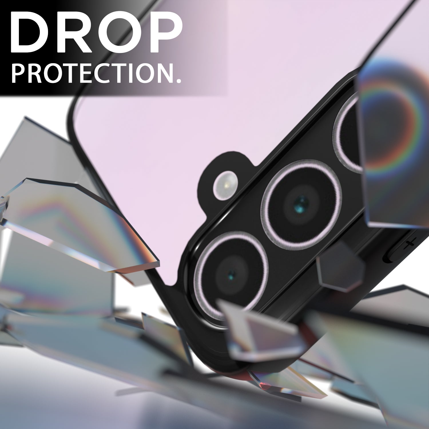 Pikkme Samsung Galaxy A35 5G Eagle 2 Mag-Safe Shockproof Hard Transparent Back Cover (Black)