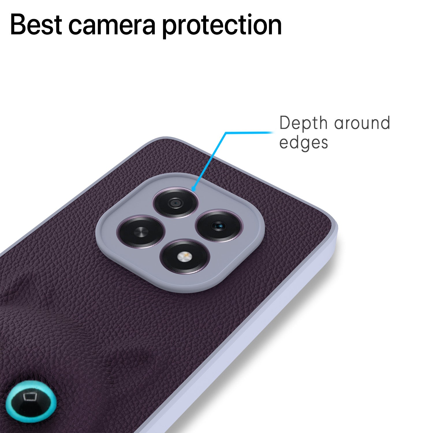 Pikkme Oppo F29 5G Kitty Back Cover (Purple)