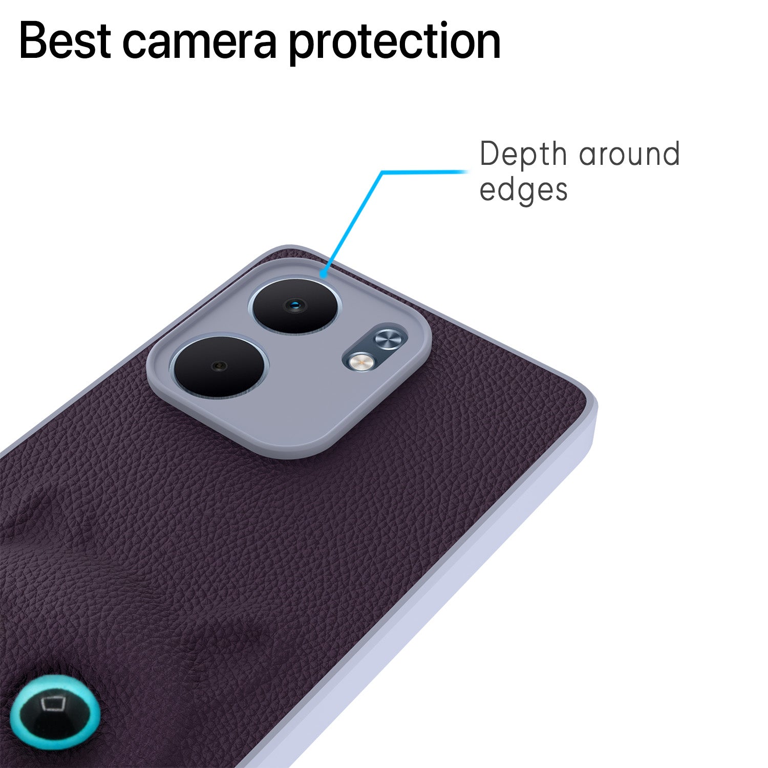 Pikkme Oppo A5x 5G kitty Back Cover (Purple)