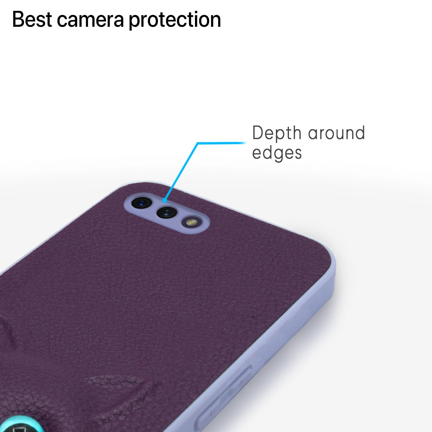 Pikkme Oppo A3s / Realme C1 Kitty Back Cover (Purple)