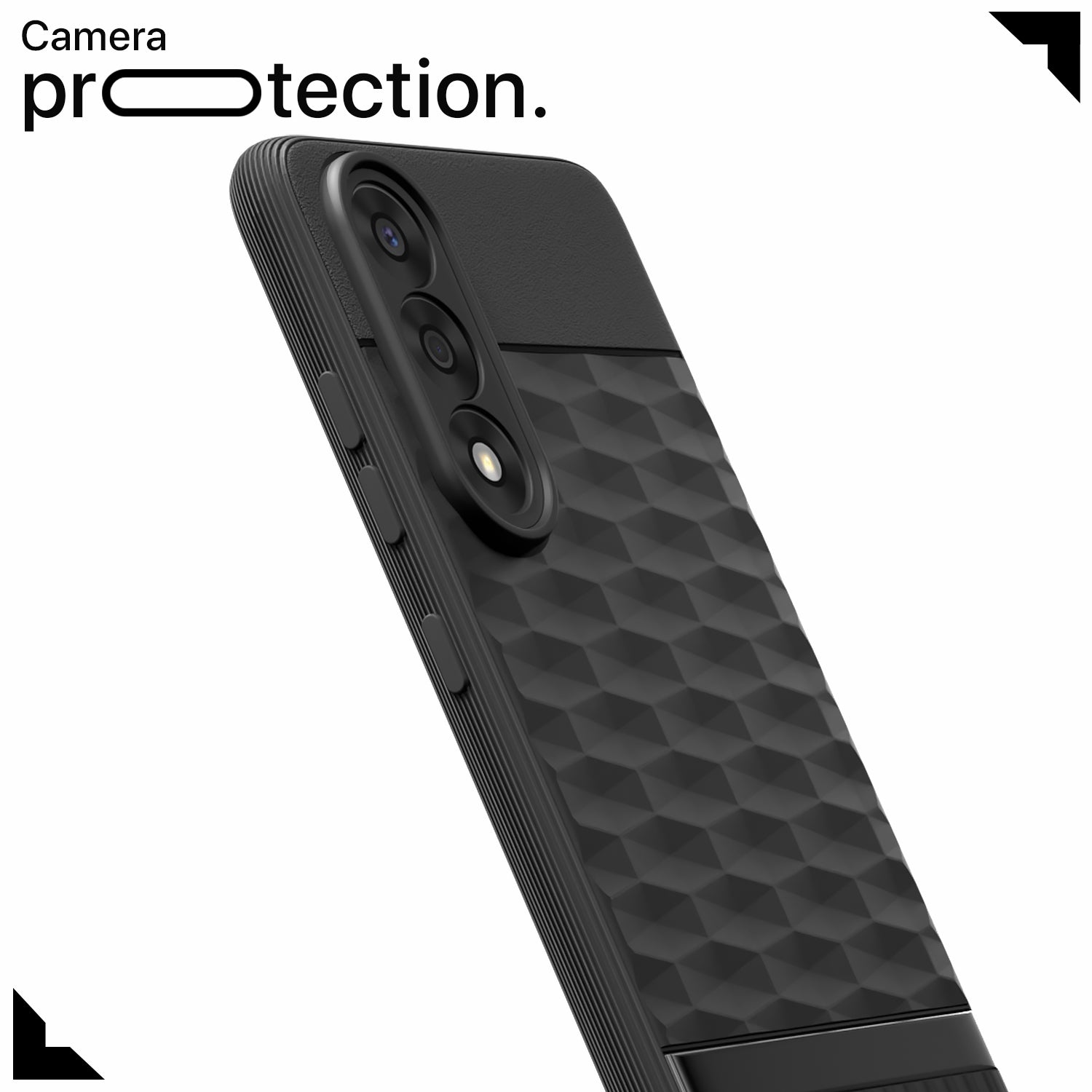 Pikkme OnePlus Nord 5 5G Shockproof Soft Flexible Gencase Back Cover (Black)