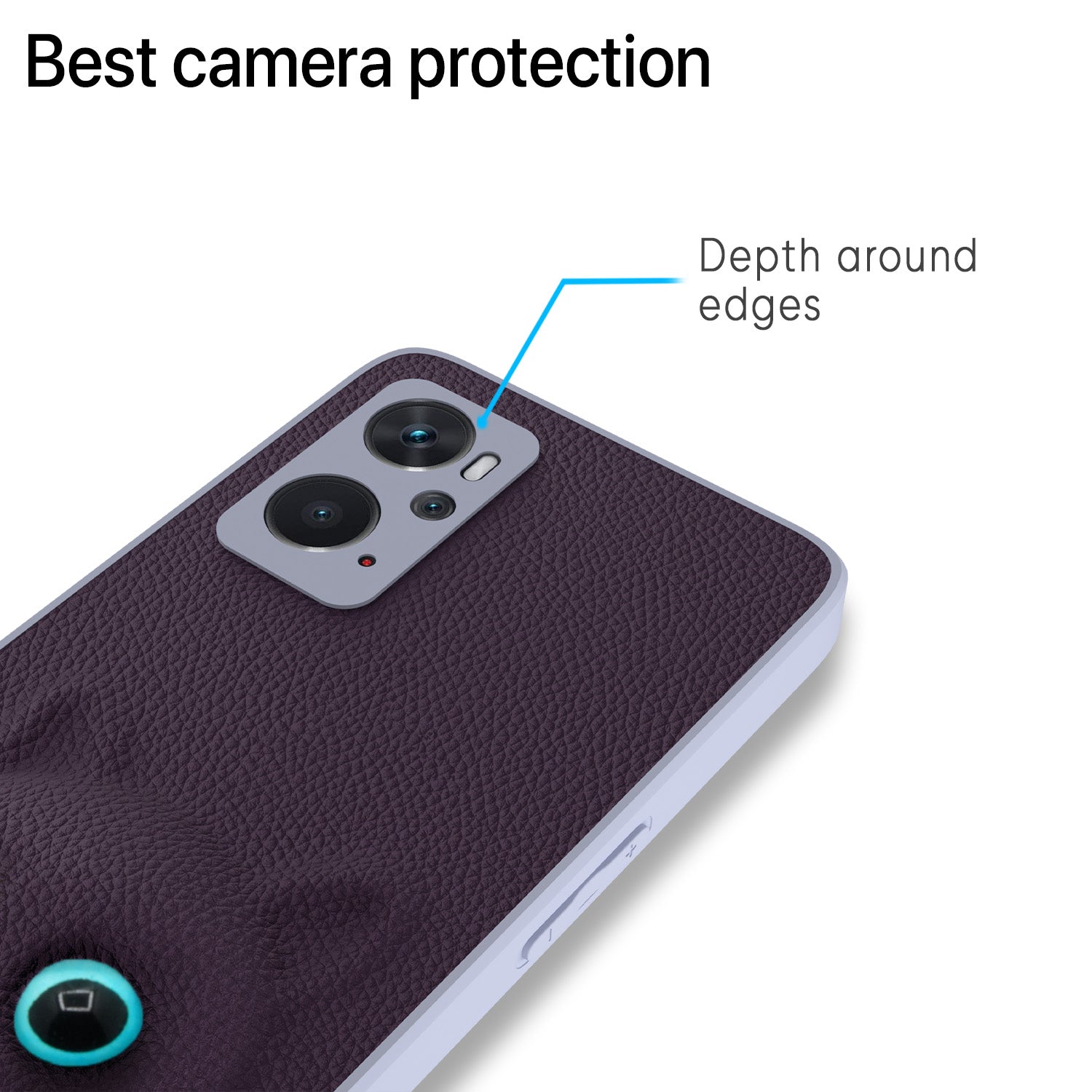 Pikkme Oppo K10 4G Kitty Back Cover (Purple)