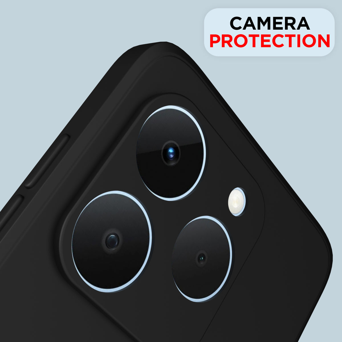 Pikkme black Liquid Silicone back cover for Realme 15T 5G – photo 5