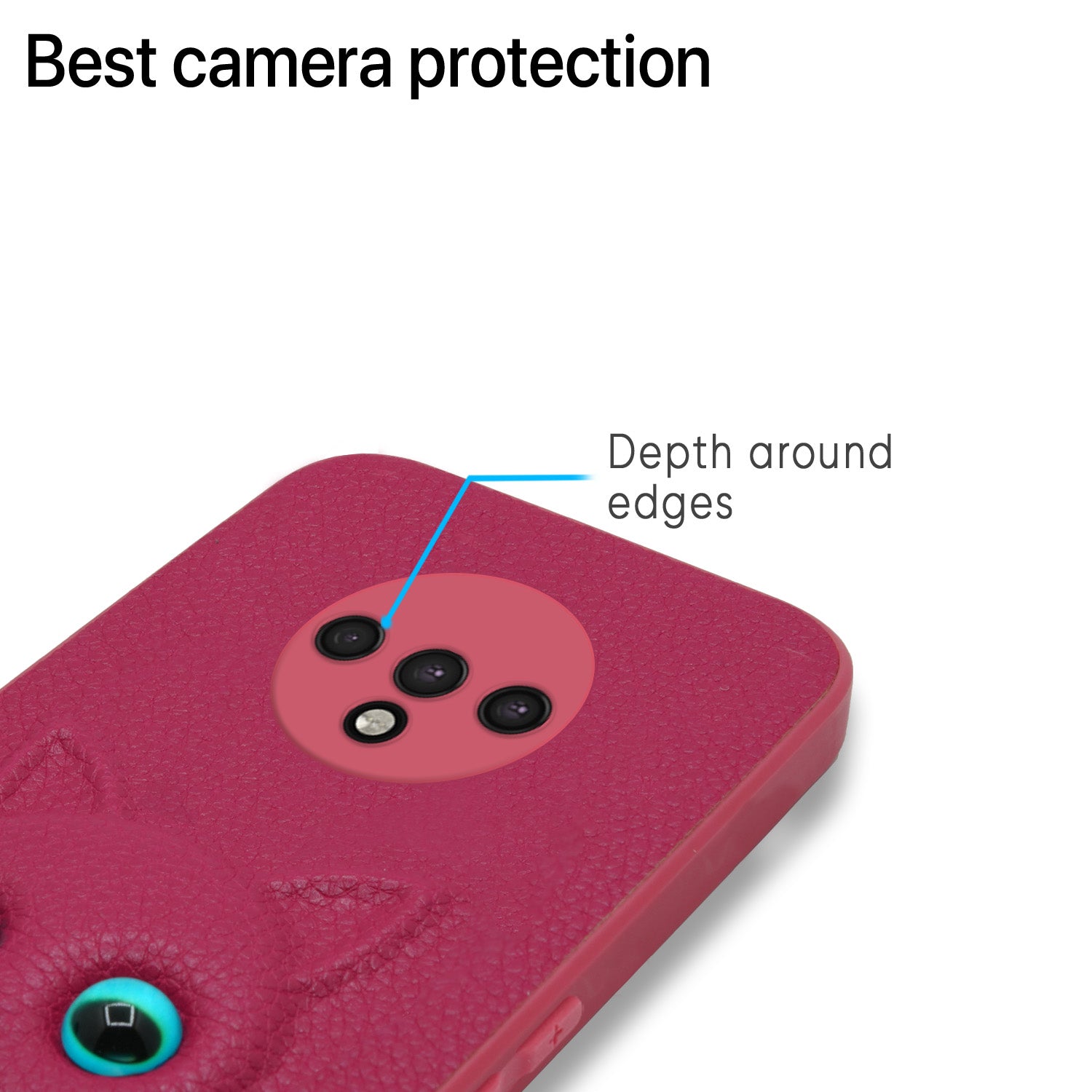 Pikkme Oneplus 7T Kitty Back Cover (Pink)