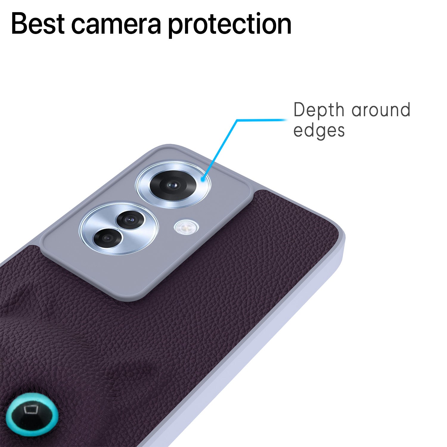 Pikkme Oppo F29 Pro 5G Kitty Back Cover (Purple)