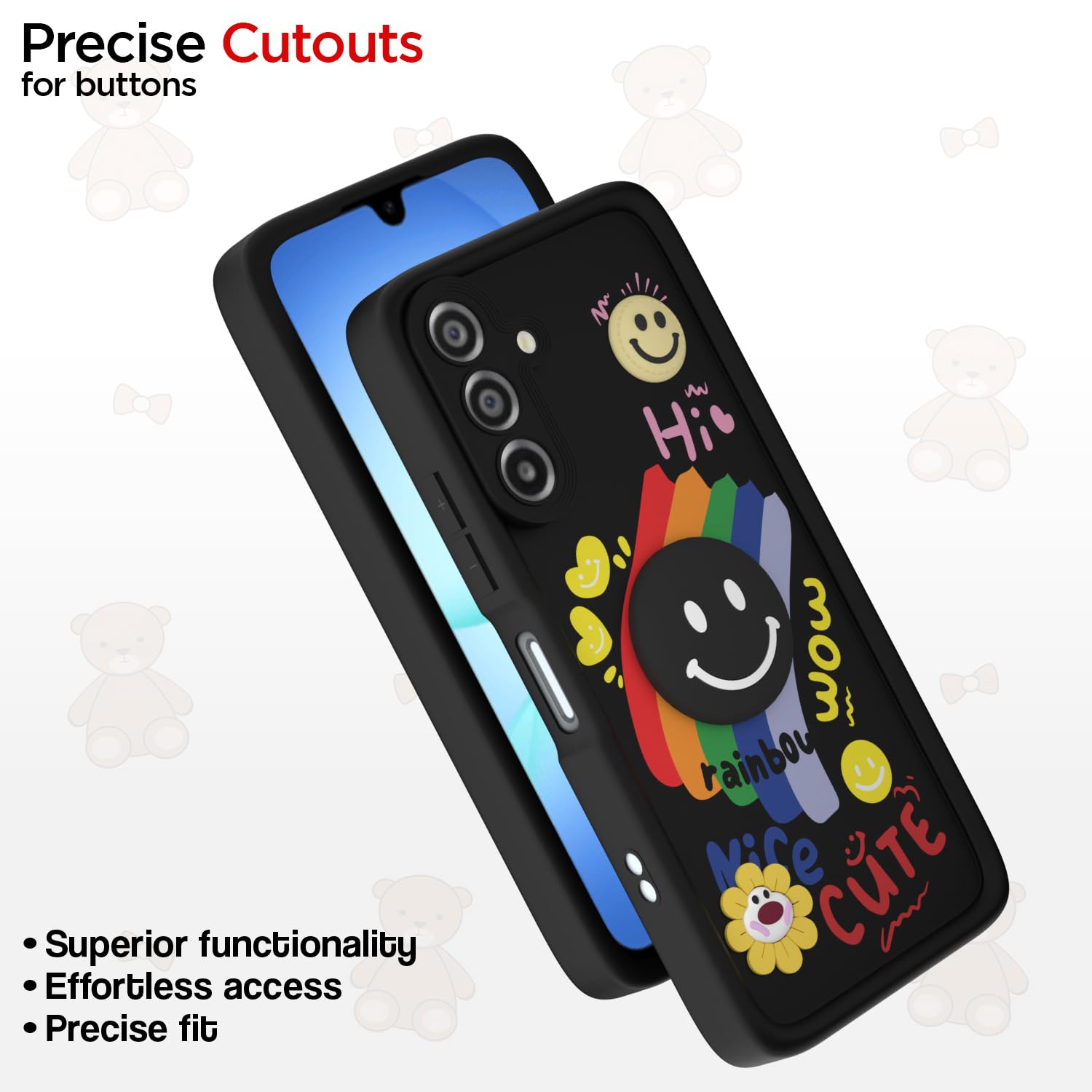 Black phone cover for Samsung M17/A17/F17 5G – Pikkme – photo 6