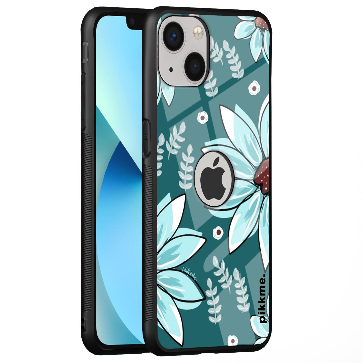 iPhone 13 Flower back cover by Pikkme