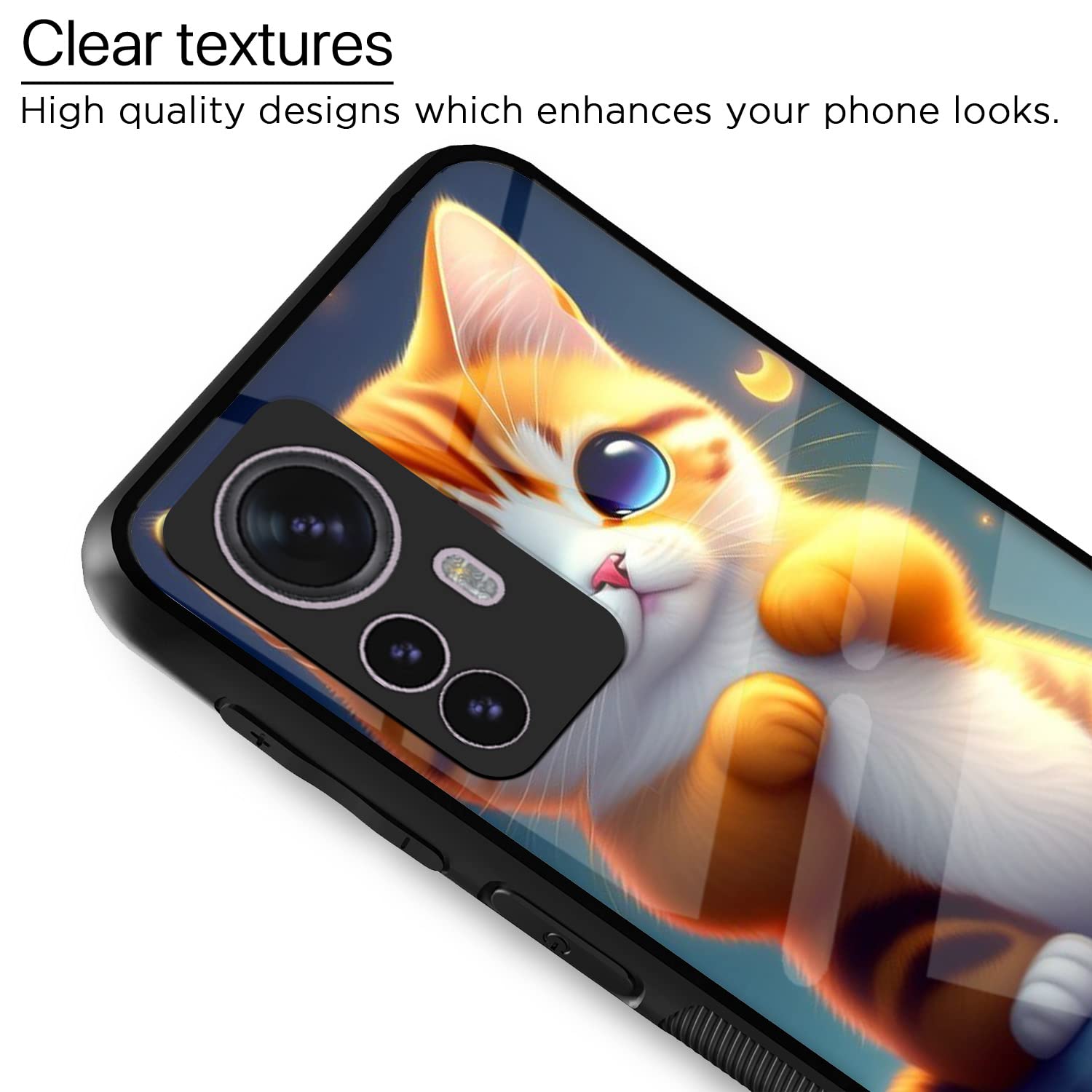 Pikkme Mi 12 Pro 5G Cat back cover – photo 4