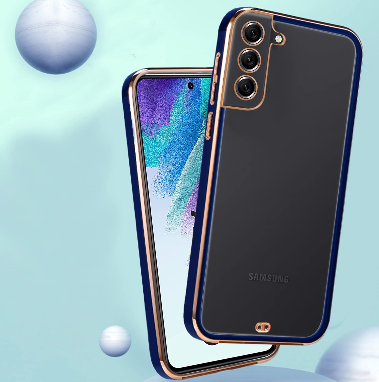 Pikkme blue mobile back cover for Samsung S21 FE – photo 5