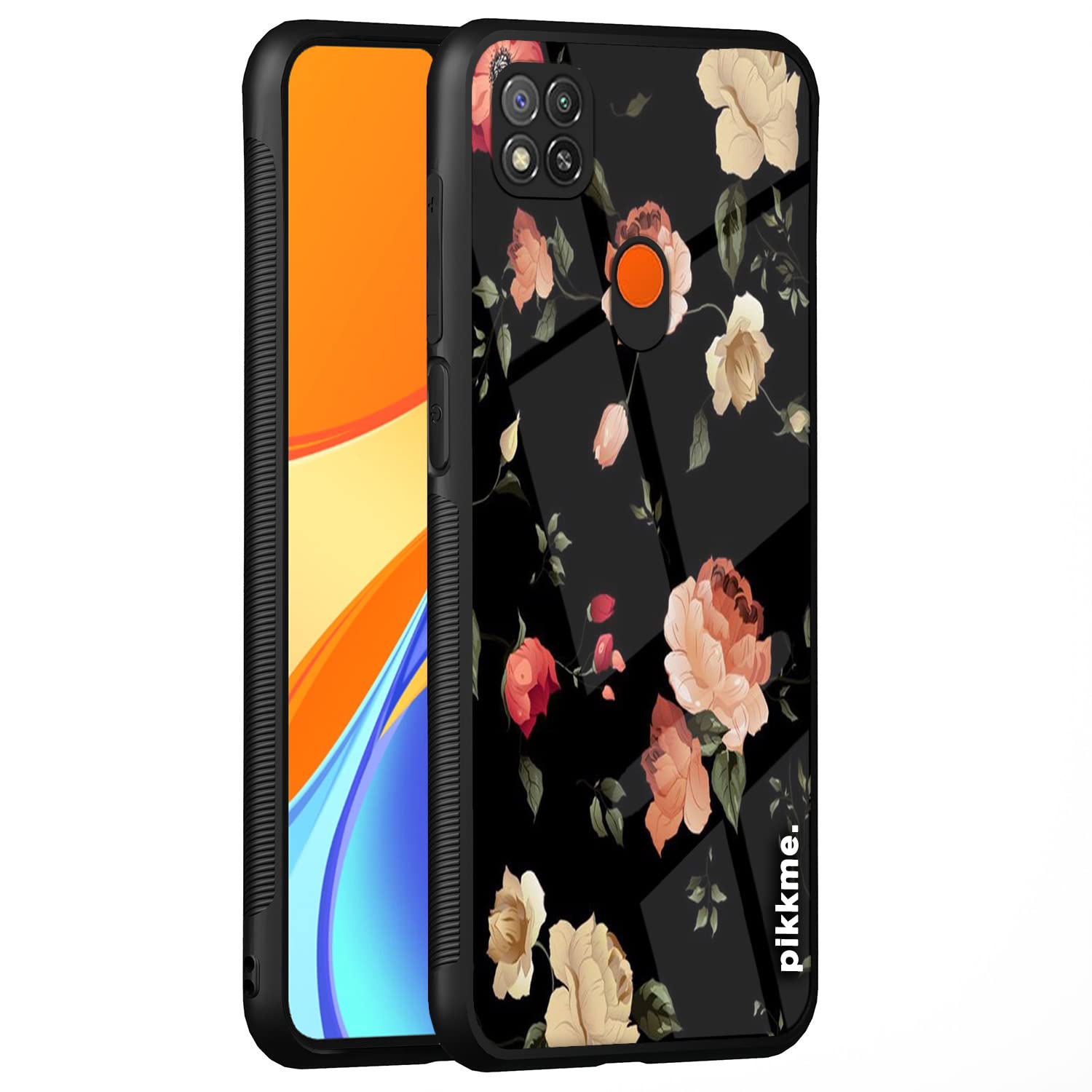 Pikkme Redmi 10A/9, Poco C31 Flower mobile cover
