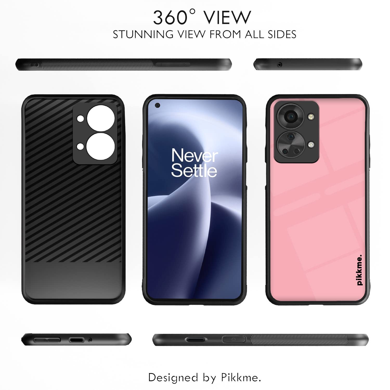 Pikkme OnePlus Nord 2T 5G Hybrid mobile back cover – photo 2